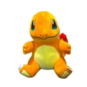 Pokemon Charmander Plush 8 Inch Stuffed Toy Orange Fire Starter